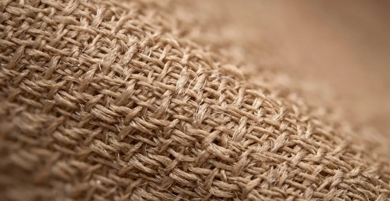 Vue macro détaillée des fibres de microfibre et élasthanne de lingerie nude